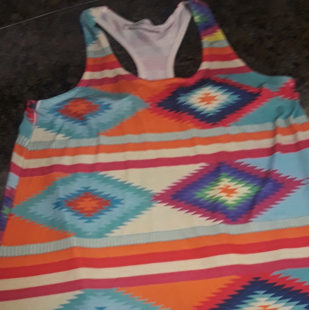 Aztec boutique tank top